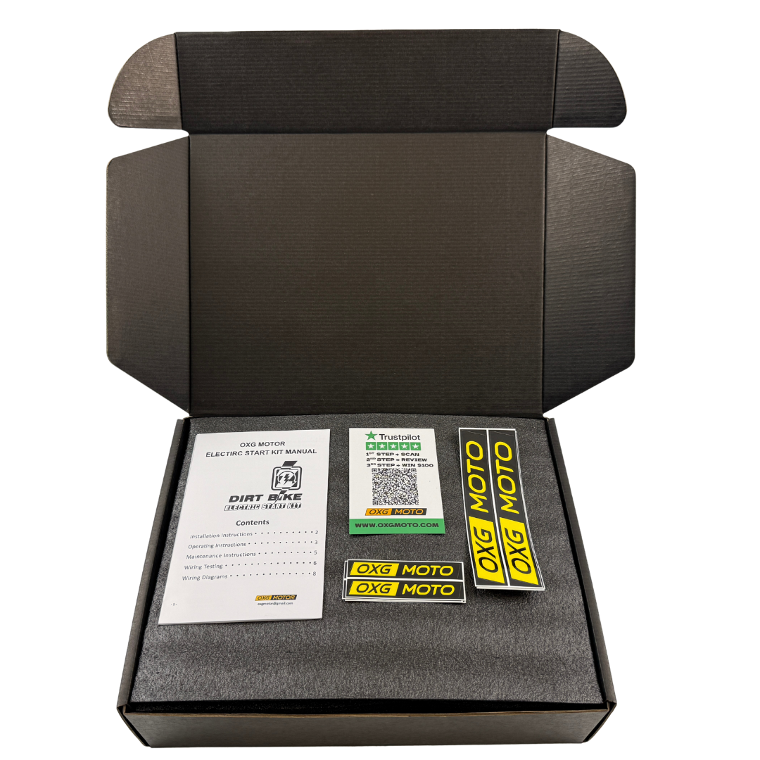 Electric Start Kit – SX02 – KTM / GasGas / Husqvarna 85cc (2025-2027)